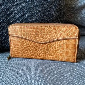 Tilley Vintage Leather Wallet Made in Canada